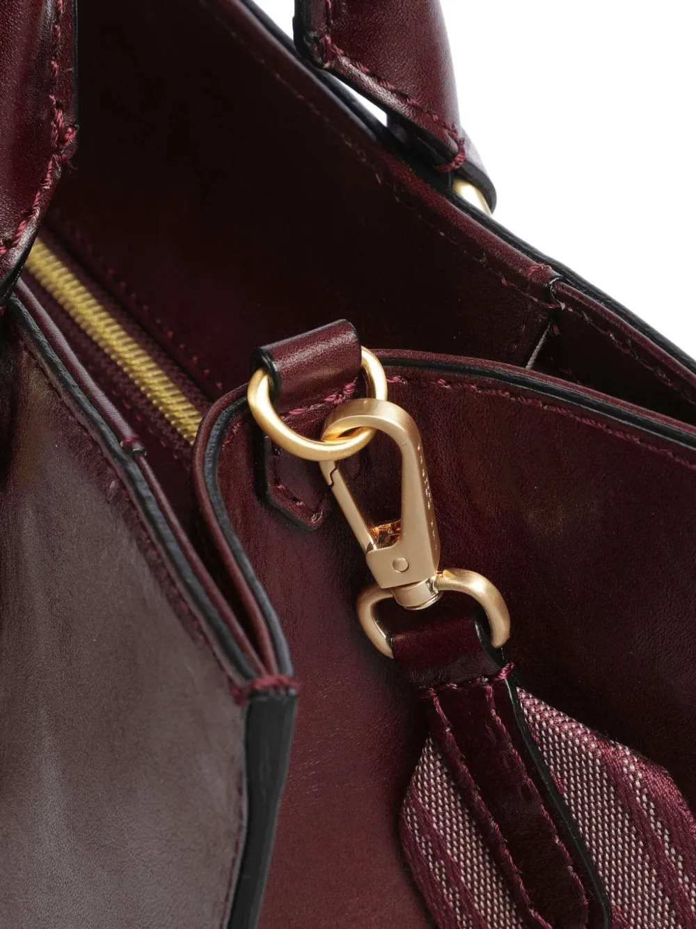 The Bridge レザー ハンドバッグ | レッド | FARFETCH JP