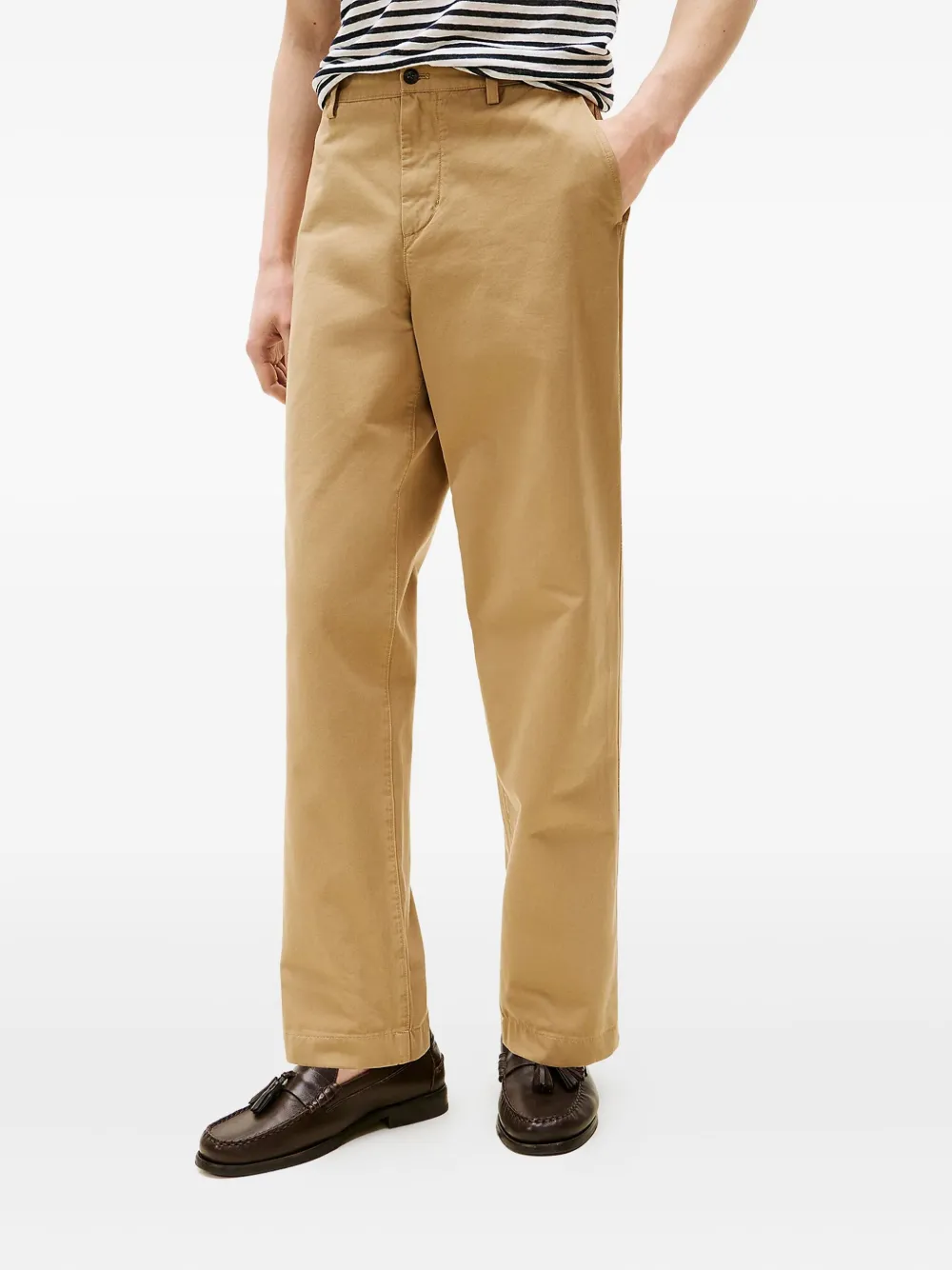 Tommy Hilfiger Katoenen broek Beige