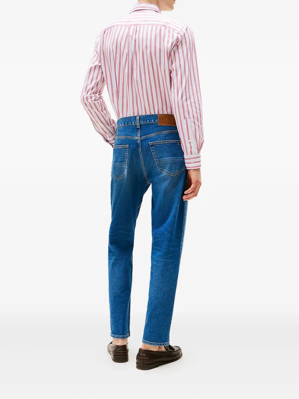 Tommy Hilfiger Jeans met toelopende pijpen - Blauw