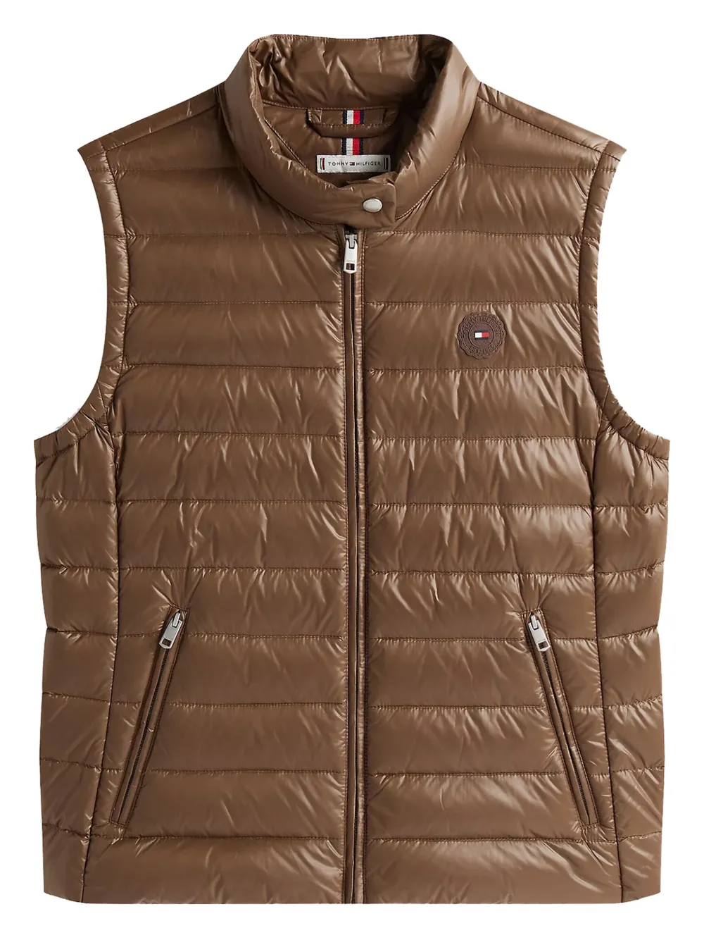 quilted gilet