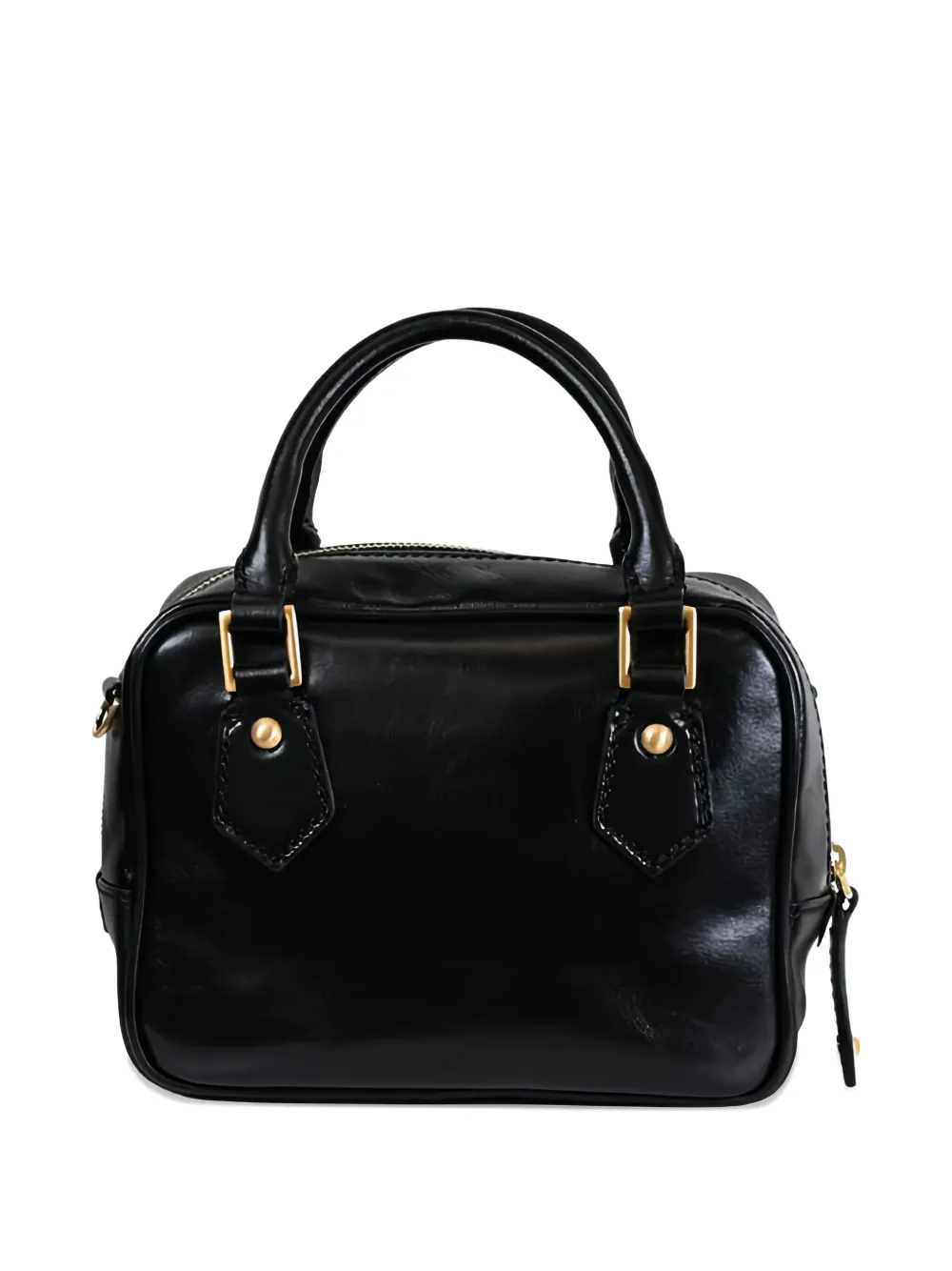 The Bridge leather tote bag - Zwart