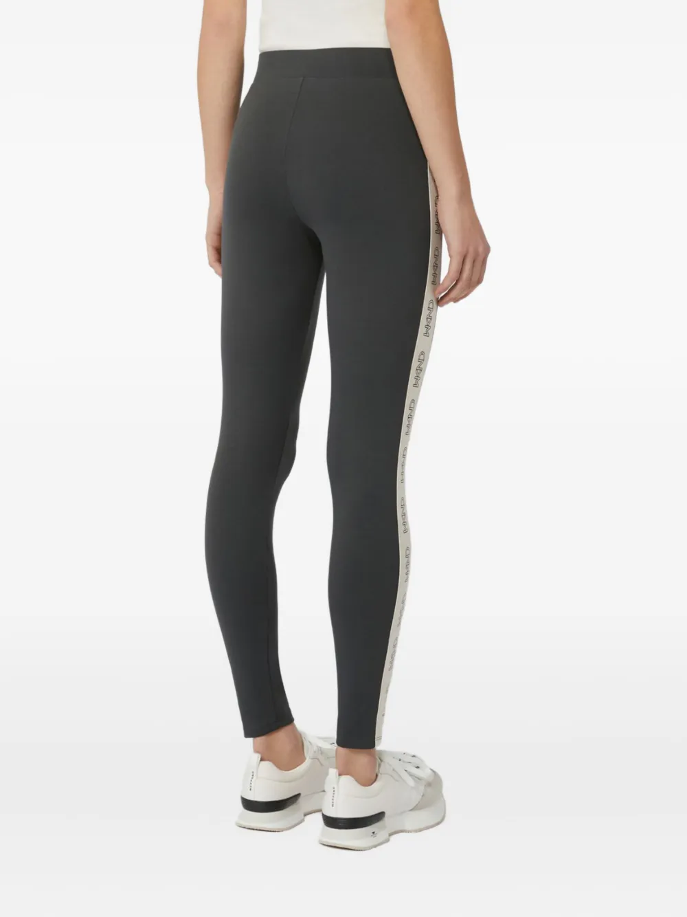 Weekend Max Mara logo-tape leggings 001 ANTRACITE