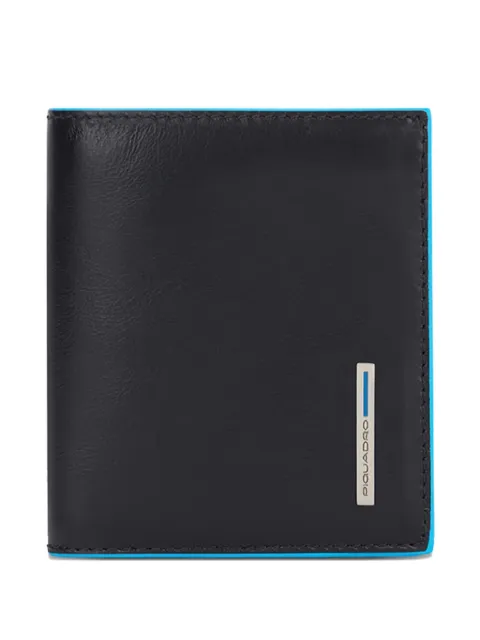 PIQUADRO leather-trimmed wallet