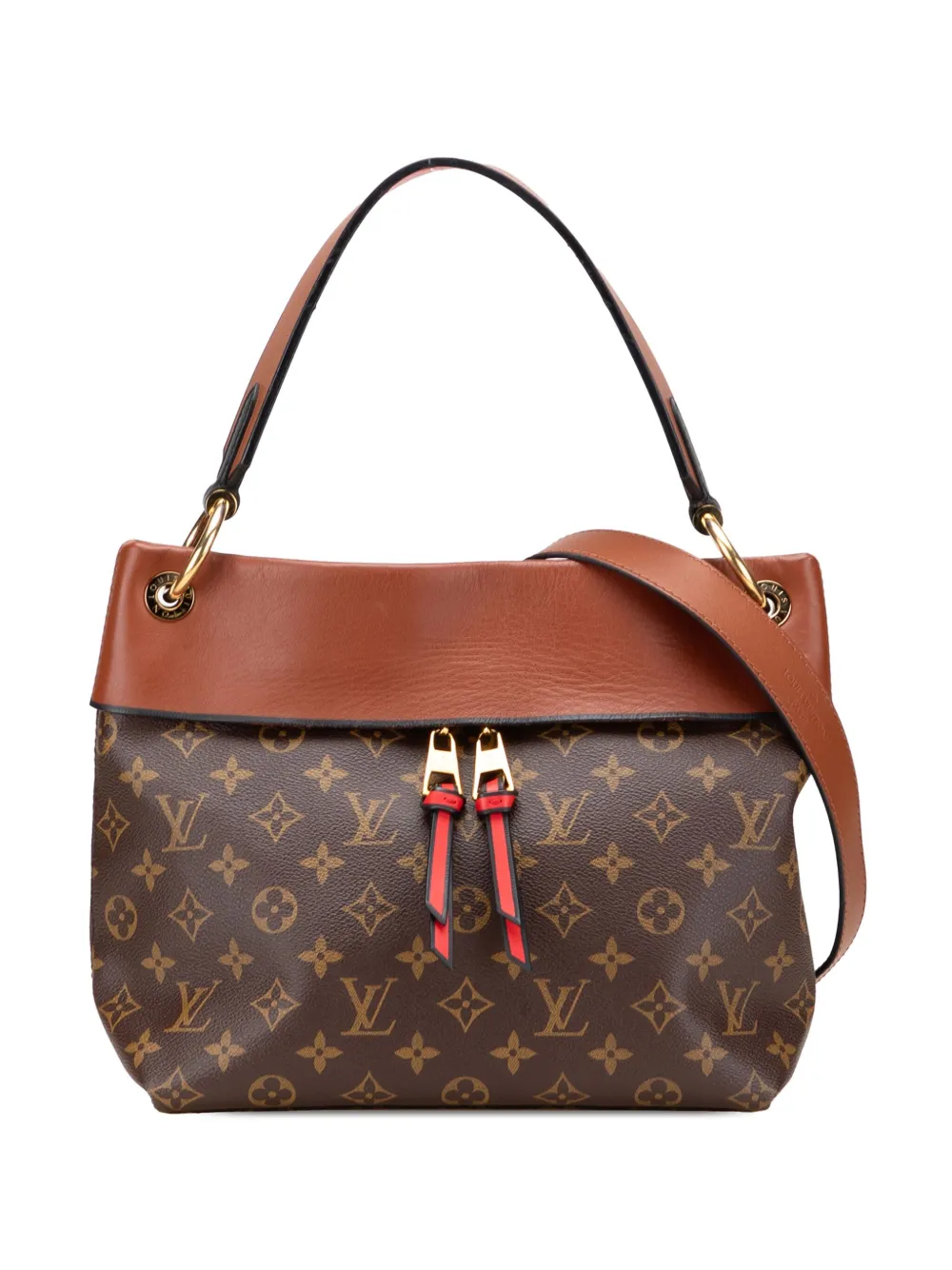 Louis Vuitton Pre-Owned 2017 Monogram Tuileries Besace satchel - ブラウン Louis Vuitton Pre-Owned 2017 Monogram Tuileries Besace satchel - ブラウン
