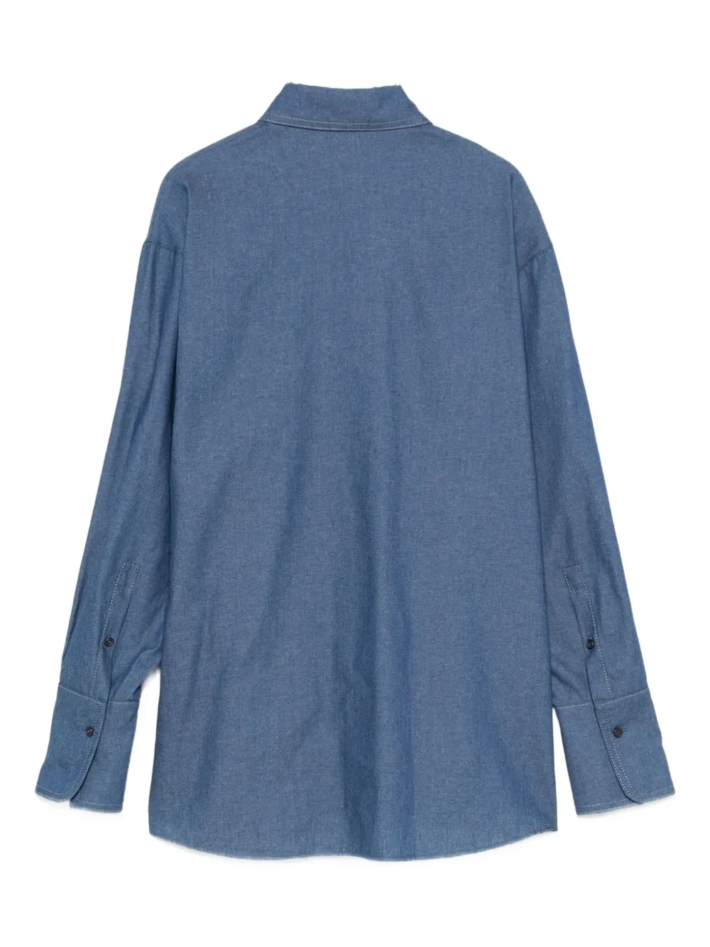 Akris Punto button-cuff shirt - Blauw