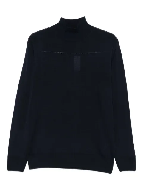 Canali long-seelve wool sweater