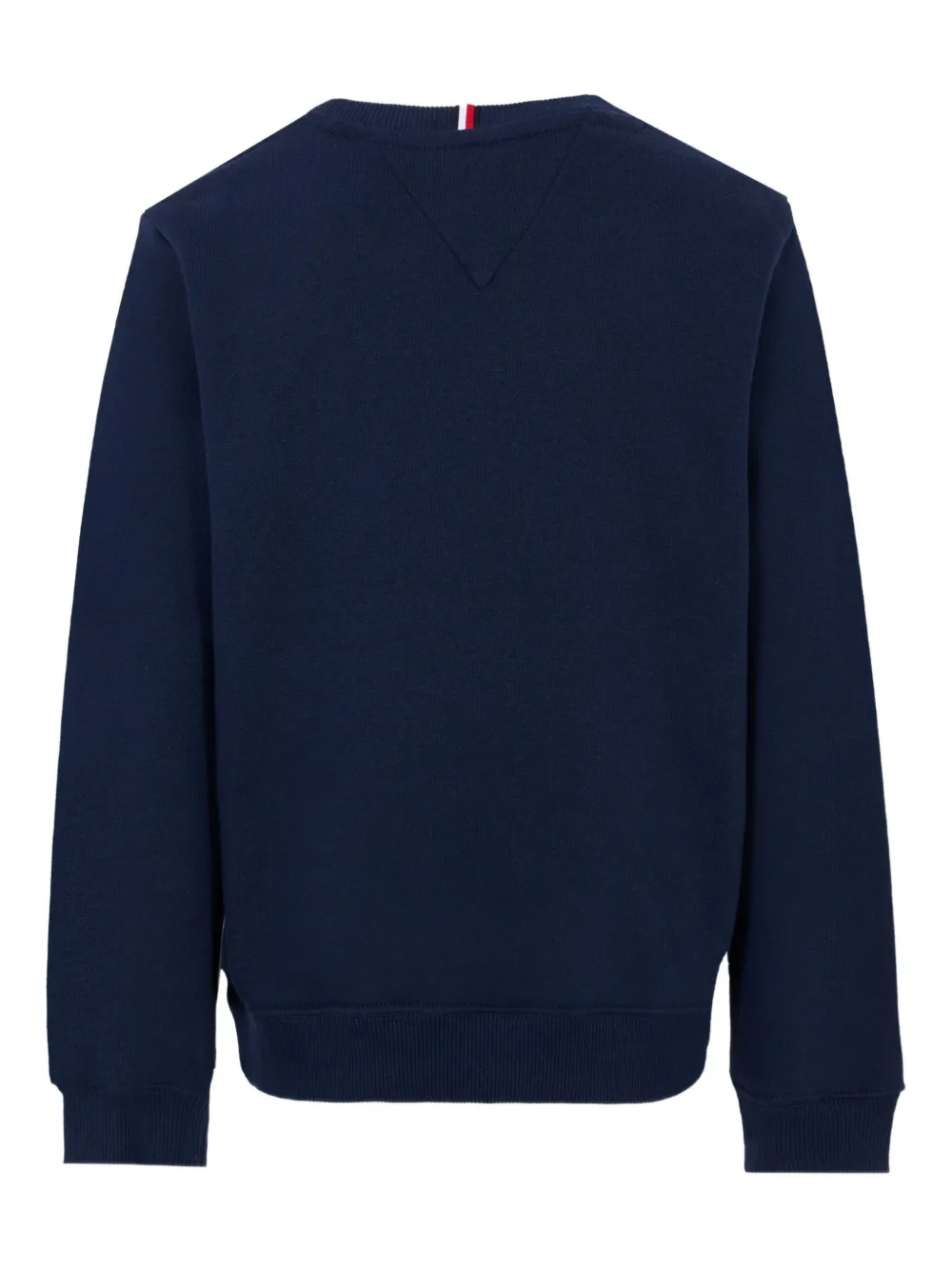 Tommy Hilfiger Junior logo-print sweatshirt Blauw