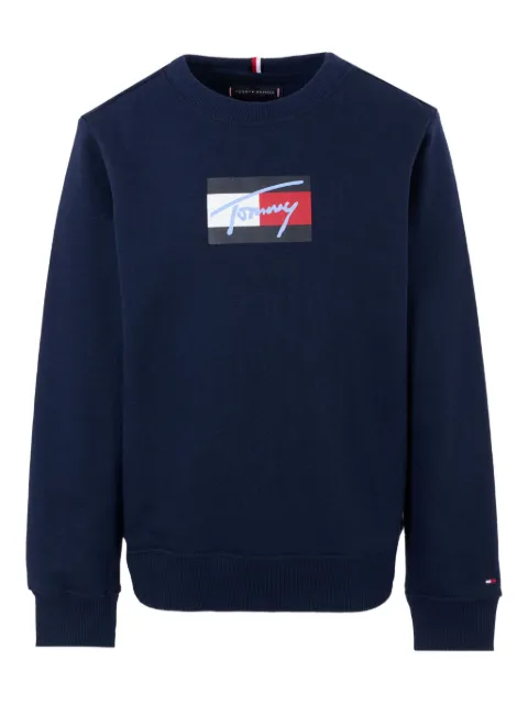 Tommy Hilfiger Junior logo-print sweatshirt