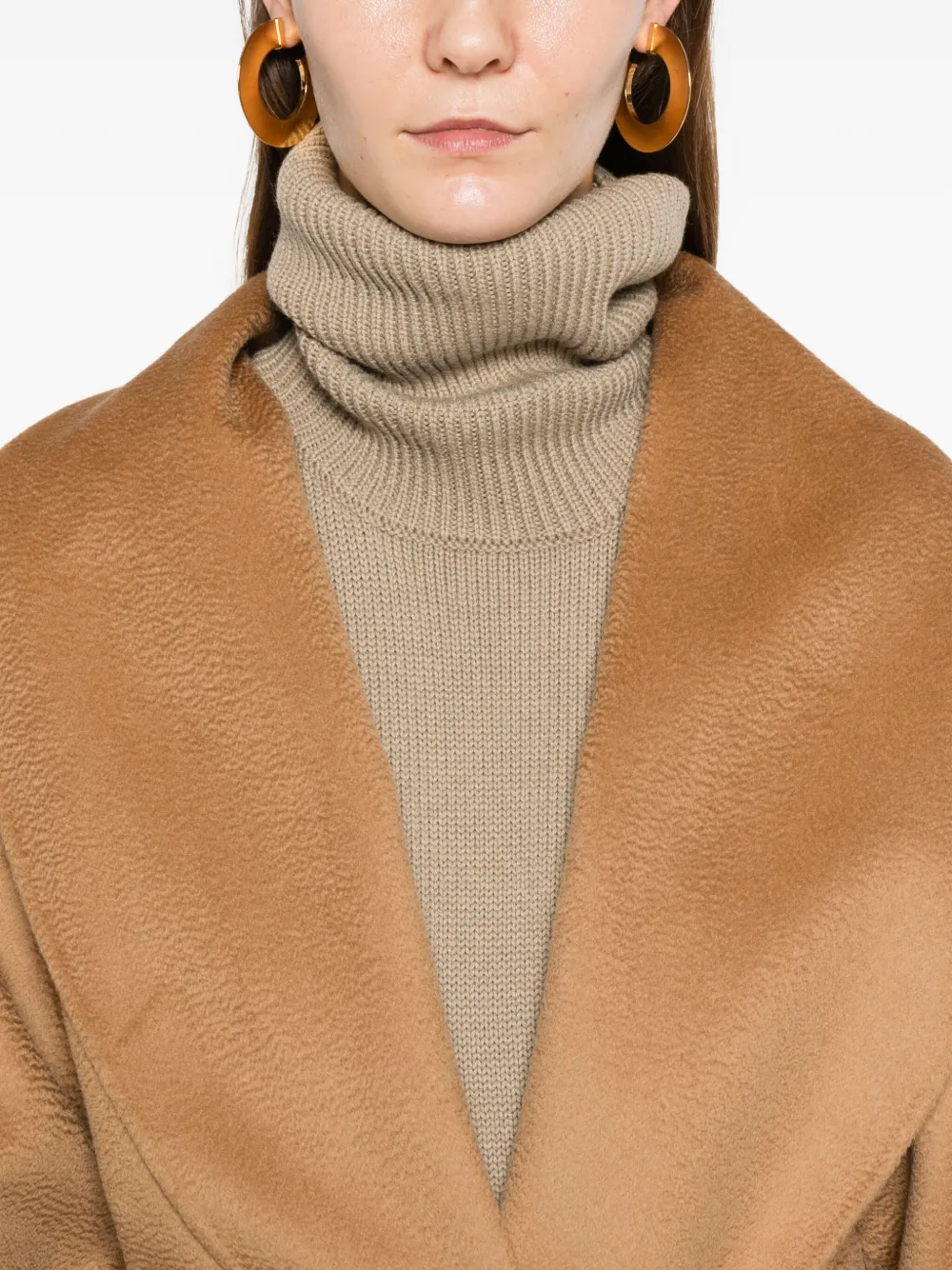 TOVE Jore jas met ceintuur Bruin