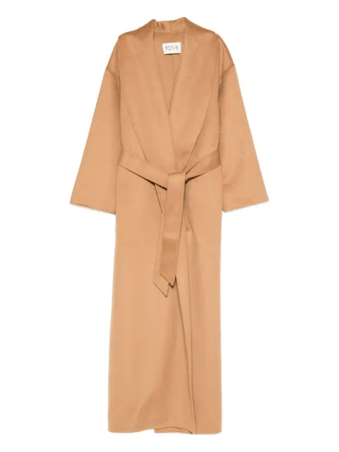 TOVE Jore belted coat