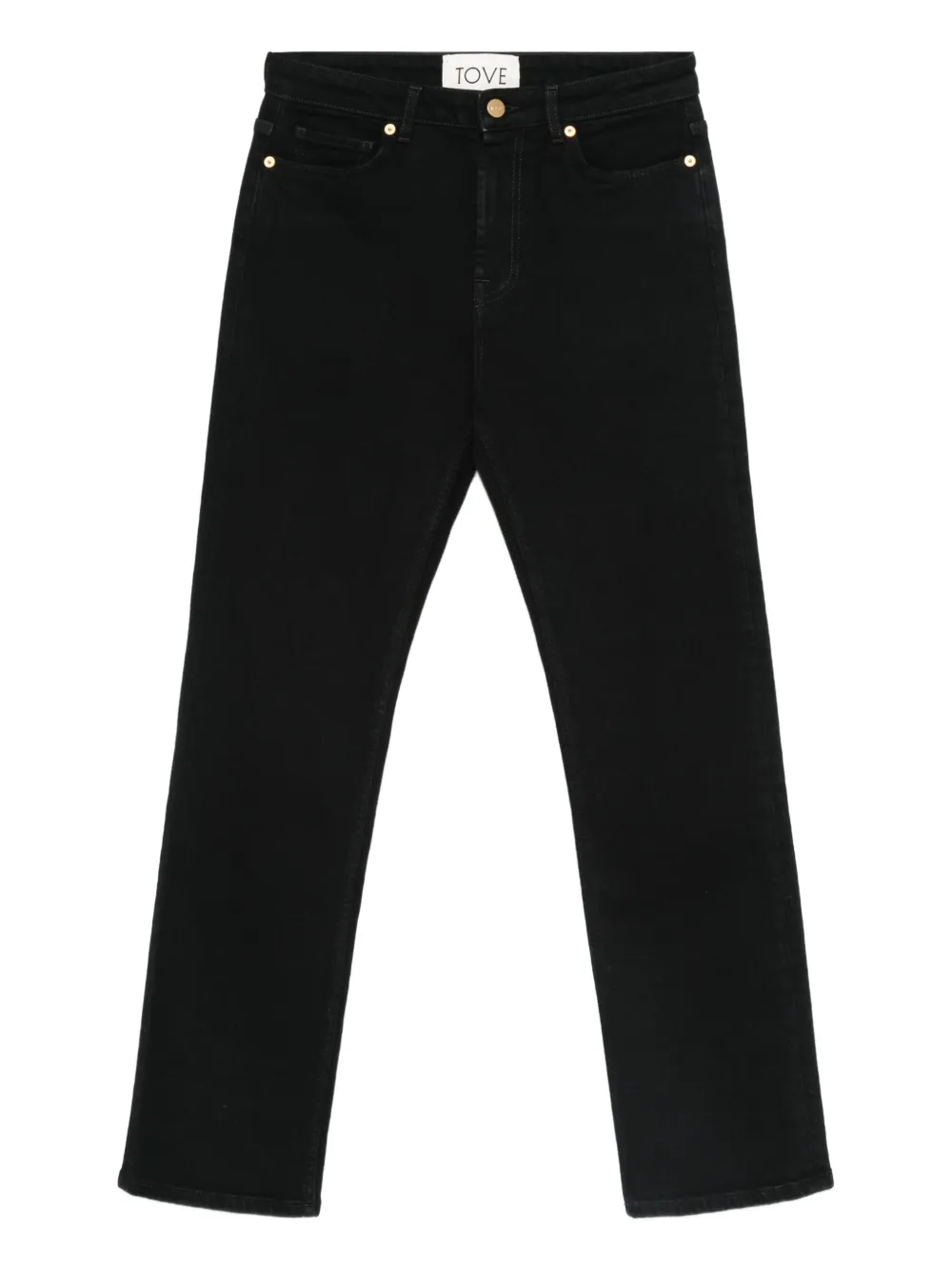 TOVE button jeans | Black | Image 1