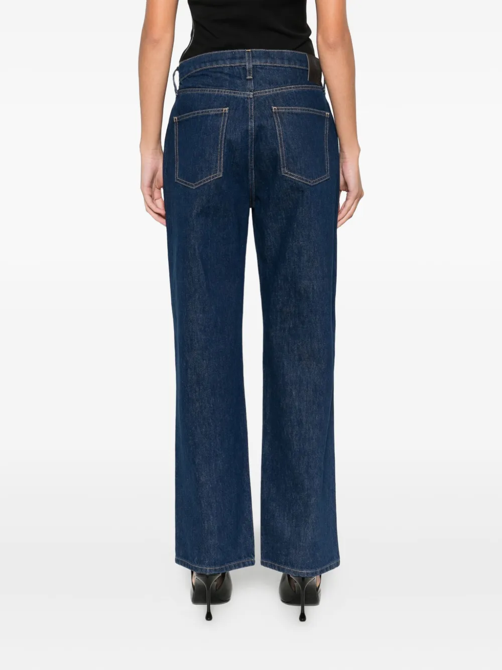 Tove Sade Straight Jeans In Animal Print