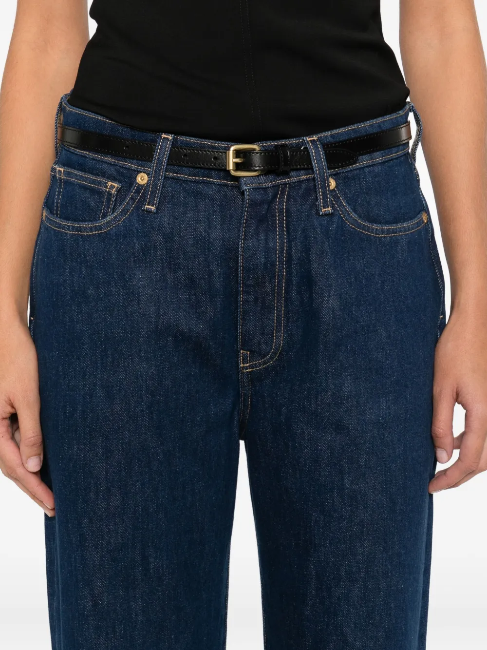 Tove Sade Straight Jeans In Animal Print