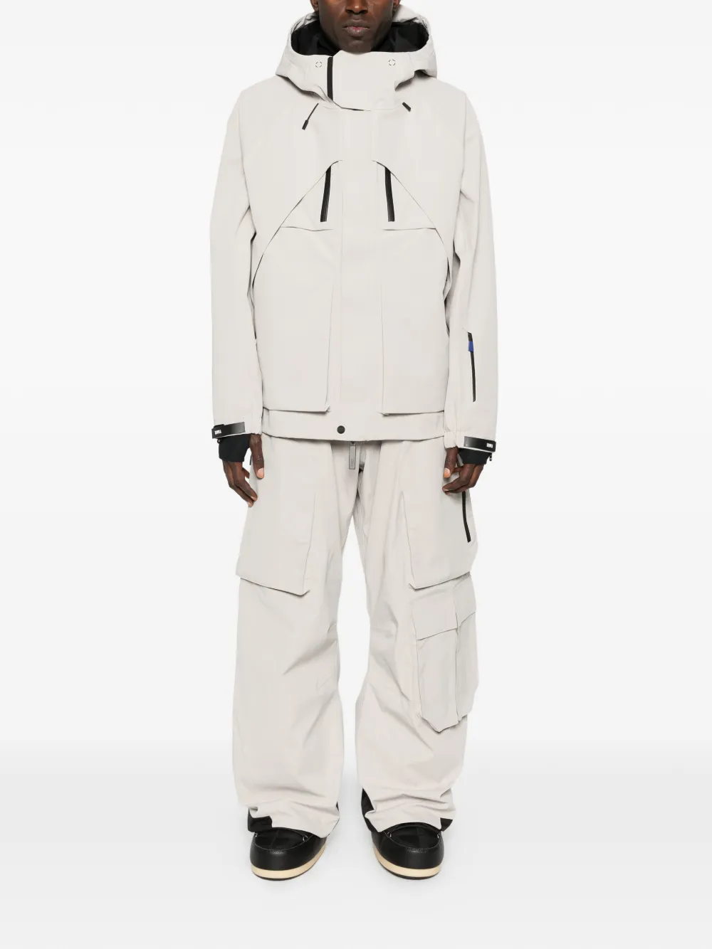 Templa hooded ski jacket - Beige