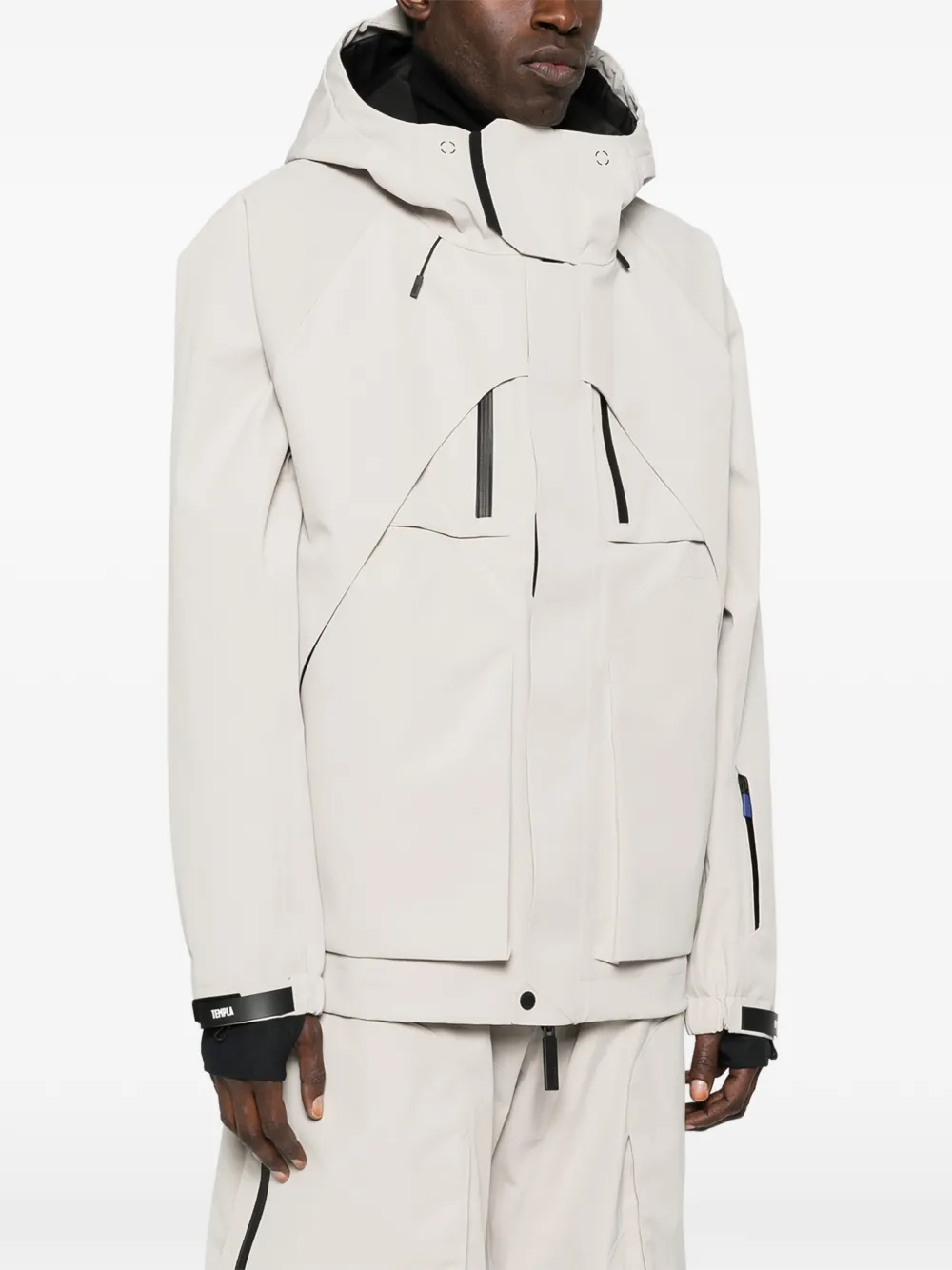  Templa Hooded Ski Jacket - Neutrals 