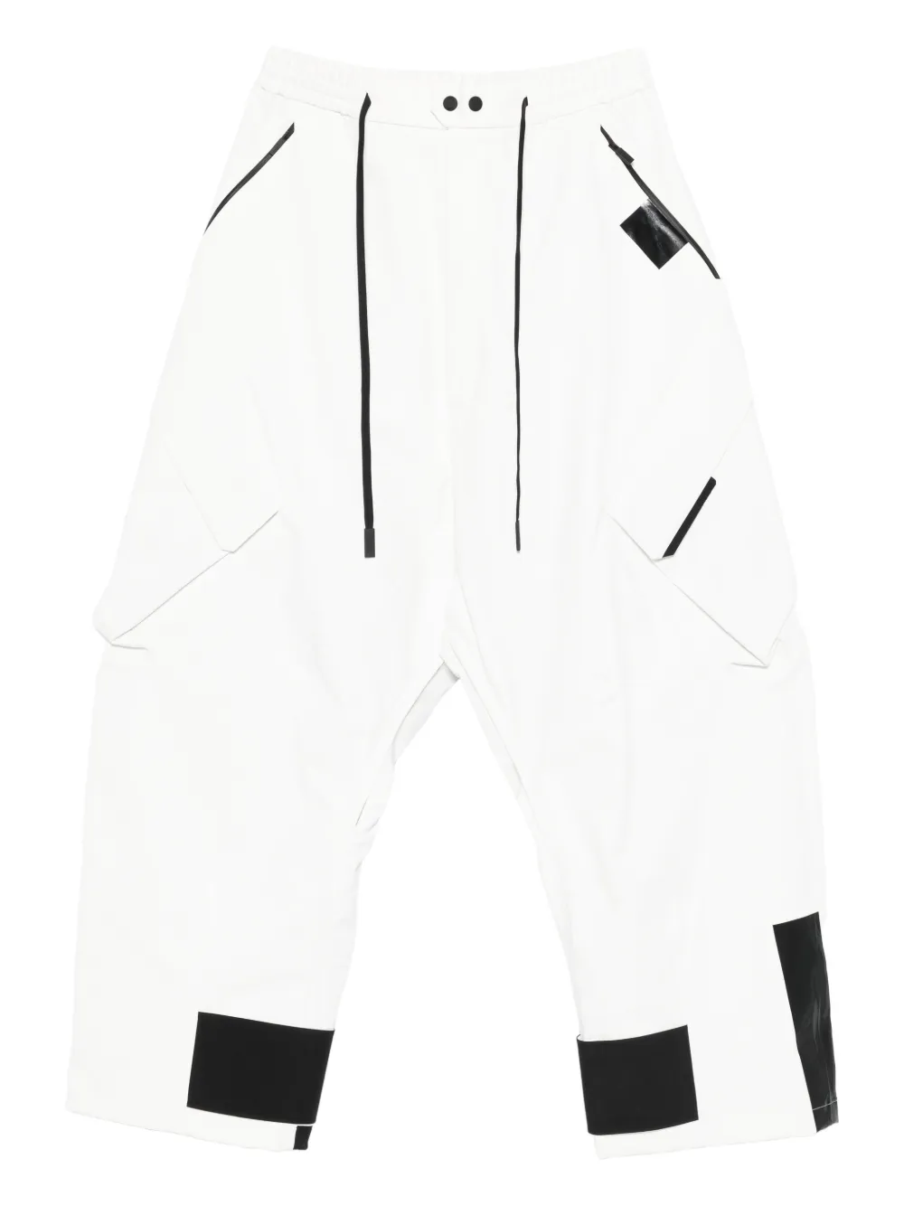 Templa drawstring ski trousers | White | Image 1