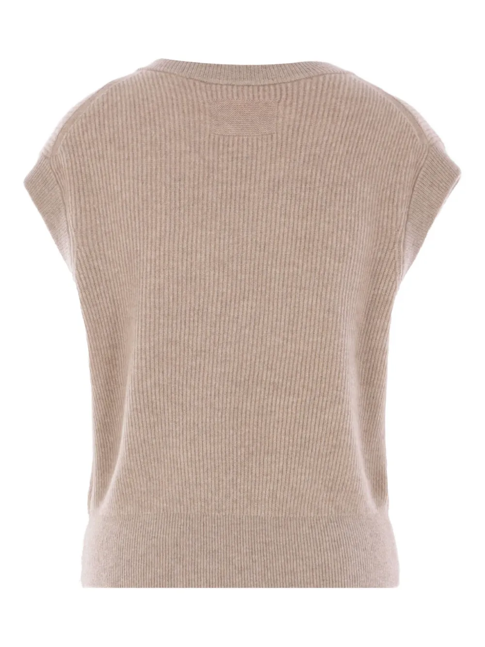 Guest In Residence Ribbed Cashmere Sweater In Neutral