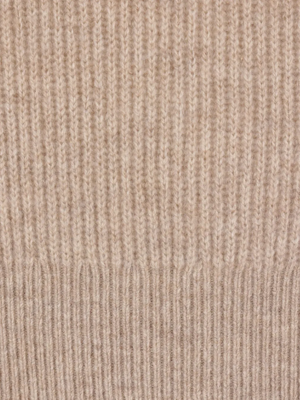 Guest In Residence Ribbed Cashmere Sweater In Neutral