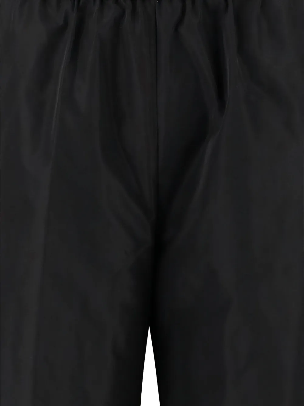 ASPESI Broek met trekkoord manchetten Zwart