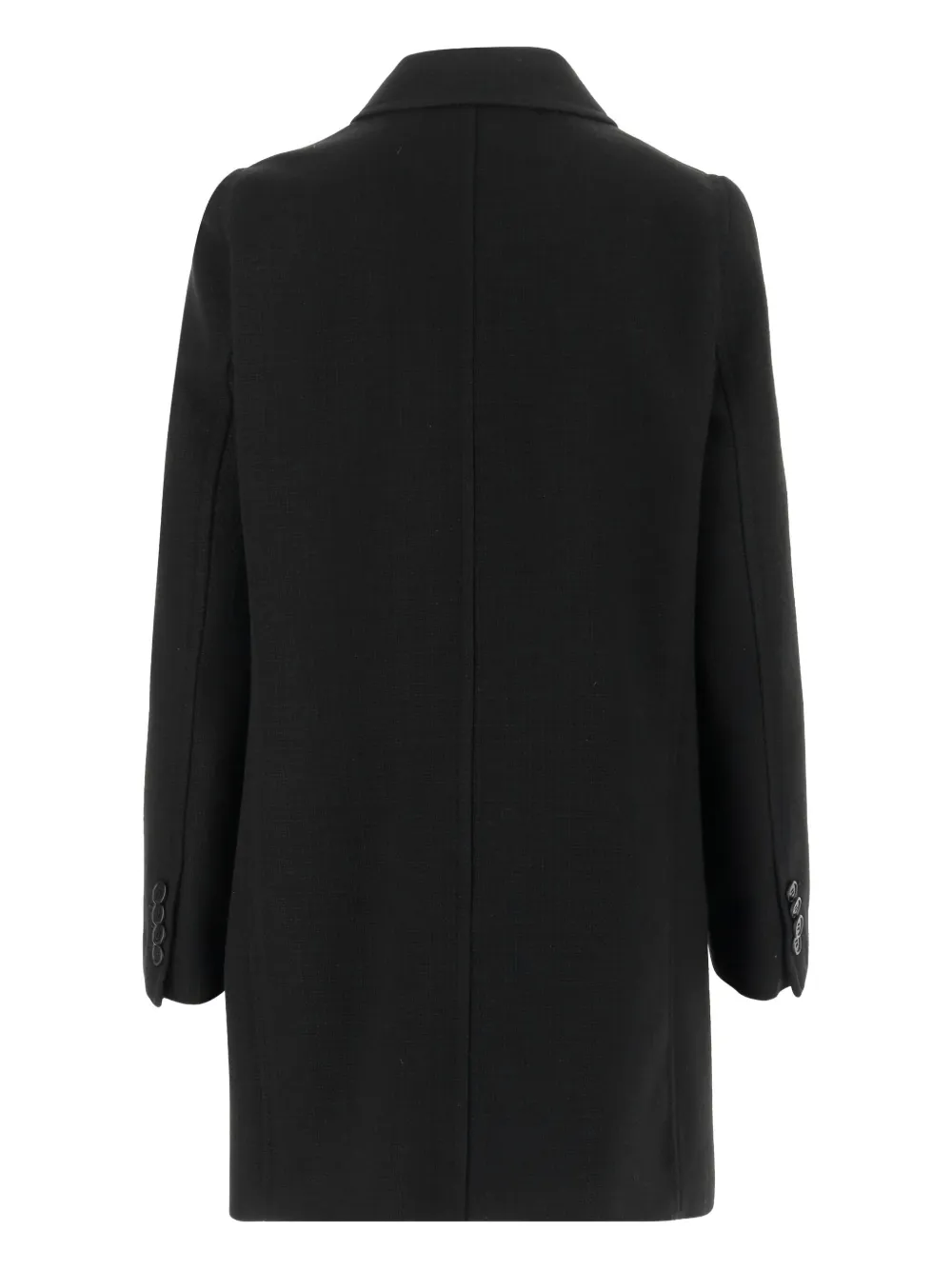 F.It button-fastening single-breasted coat | Single Breasted Coats | Image 2