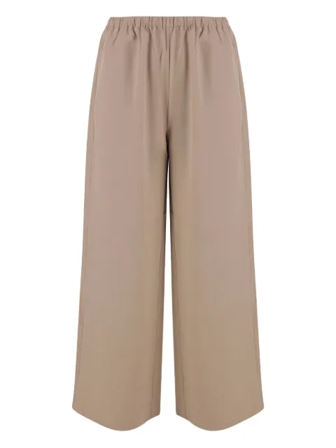 By Malene Birger elasticized-waistband straight trousers