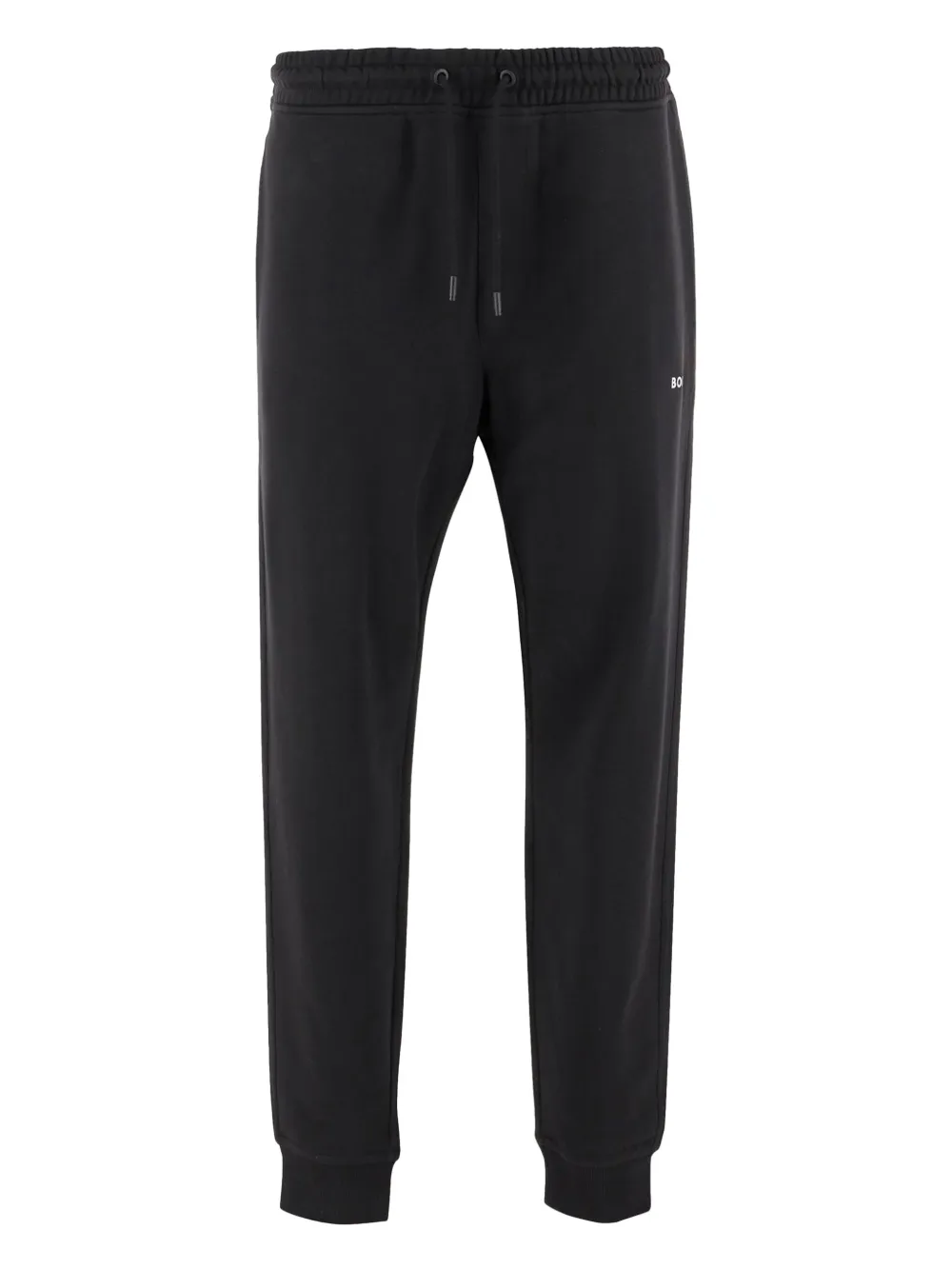 BOSS logo-detail elasticated track pants | Black | Image 1