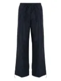 ASPESI elastic-waist trousers - Blue