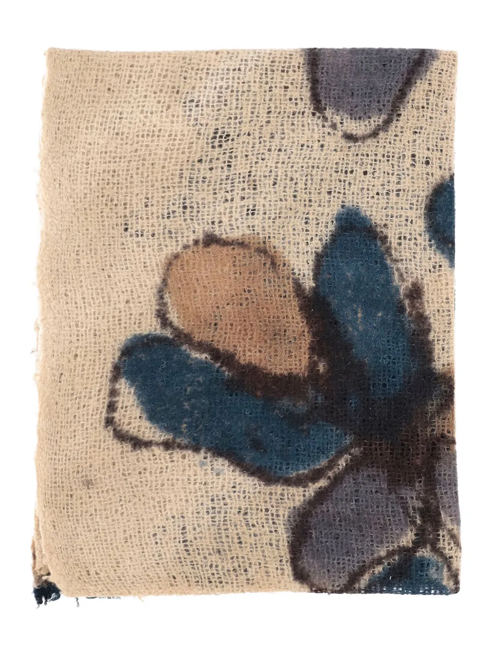 Faliero Sarti floral-print scarf Beige