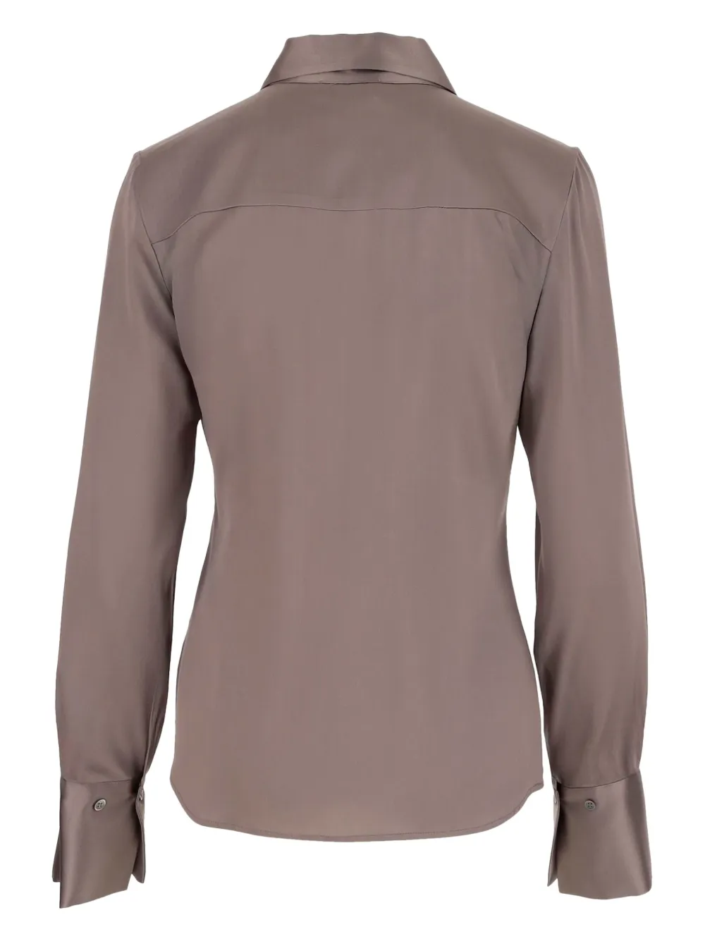 F.It pointed-collar silk shirt | Shirts | Image 2