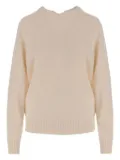 Carven v-neck cashmere sweater - Neutrals