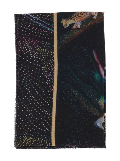 Faliero Sarti animal-print scarf