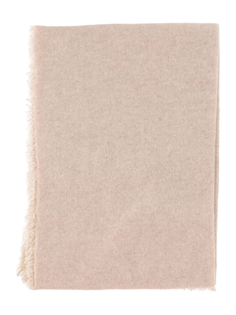 Faliero Sarti frayed-edge scarf Roze
