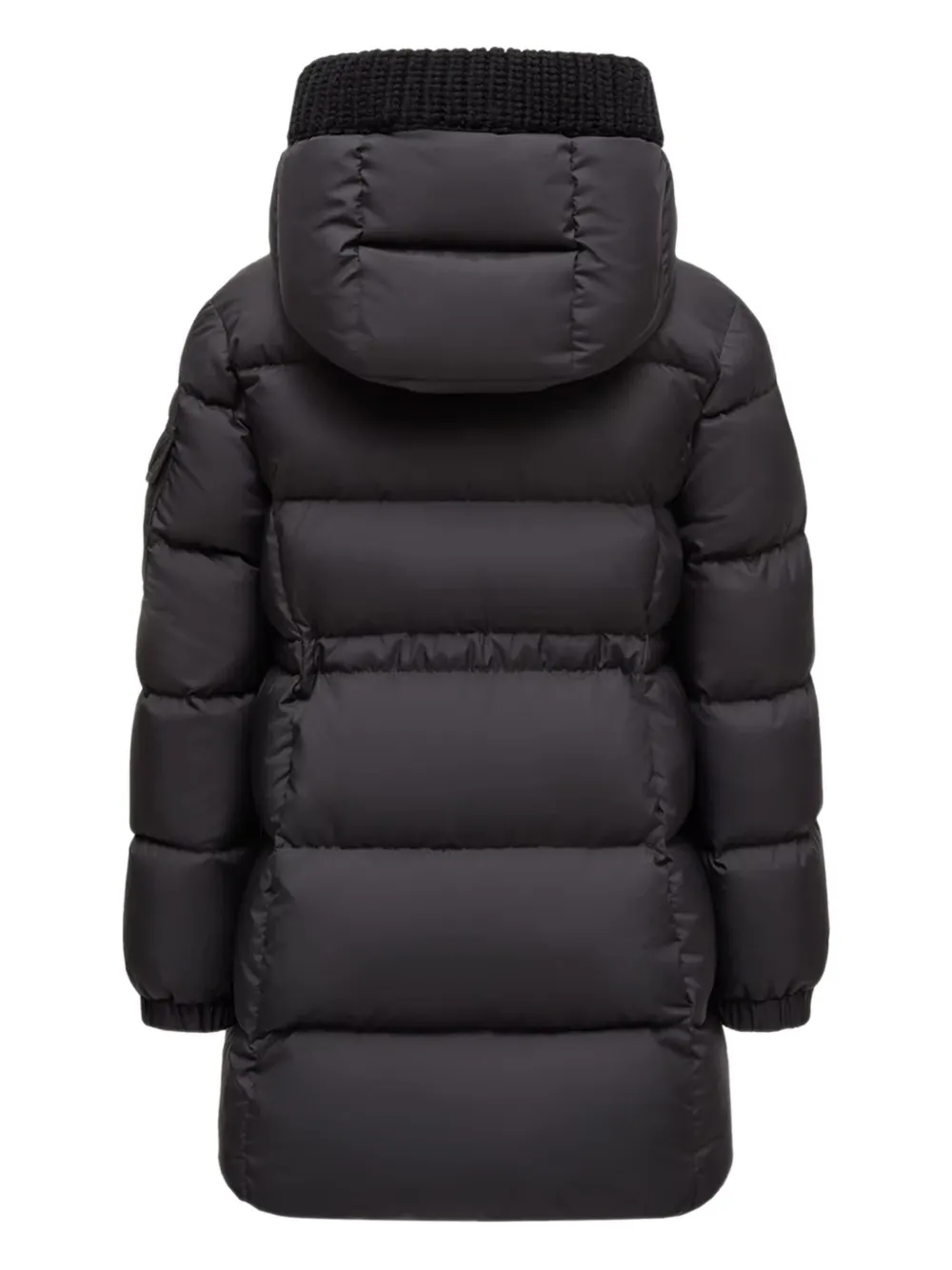 Moncler Enfant Gewatteerde jas Zwart