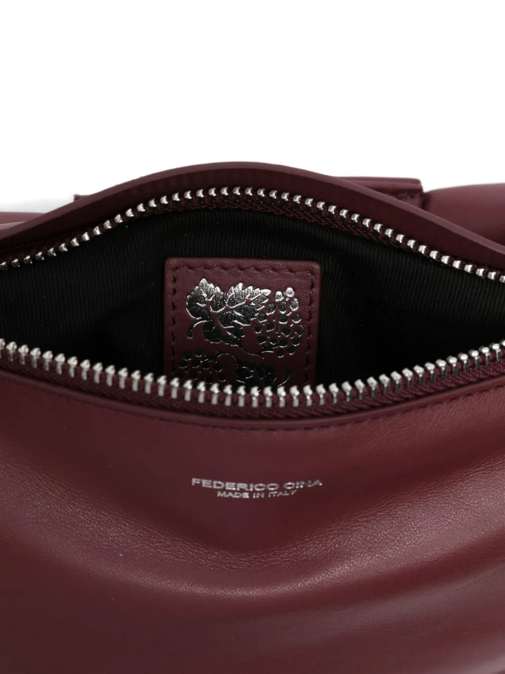 Federico Cina Mini Bag Featuring Adjustable Strap In Red