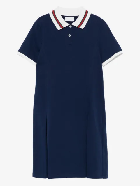 Gucci Kids pleated polo dress