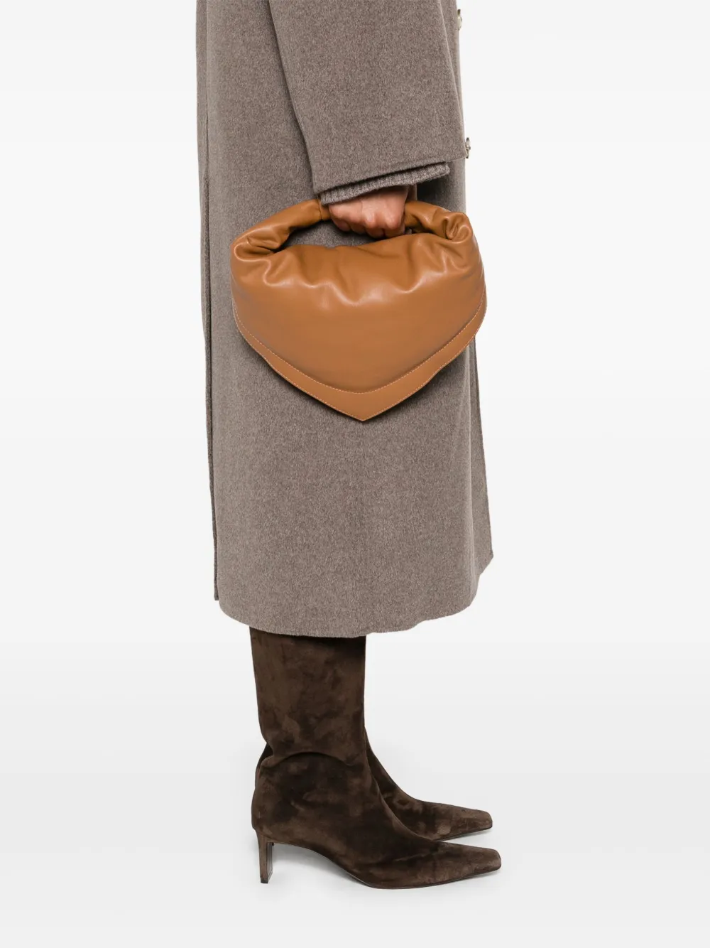 FEDERICO CINA twisted-handle calf-leather tote bag | Image 2