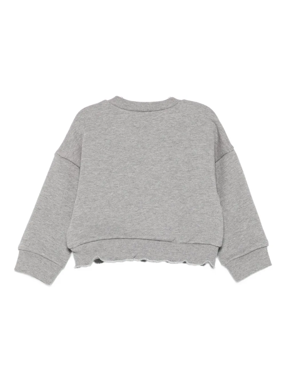 Marni Kids Sweater met logoprint Grijs
