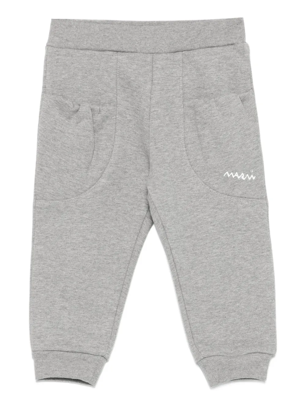 Marni Kids Broek met opgestikte zak Grijs