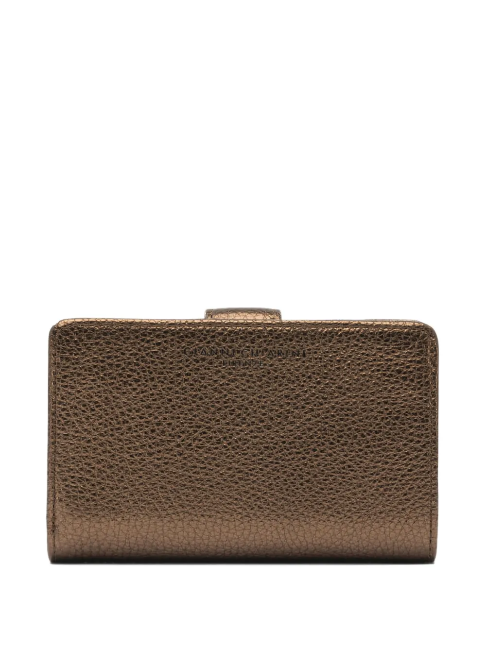 GIANNI CHIARINI metallic-leather wallet | Brown | Image 1