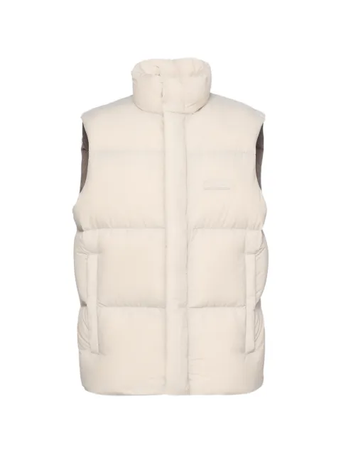 Armani Exchange chaleco capitonado con cuello alzado