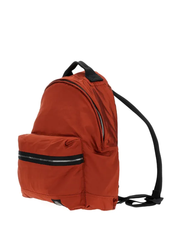 Stone Island logo-appliqué Backpack Red FARFETCH PH