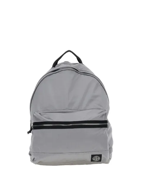 Stone Island logo-appliqué backpack