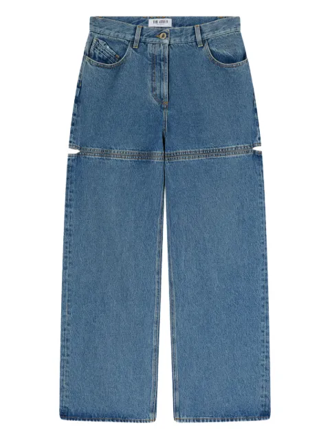 The Attico cut-out jeans