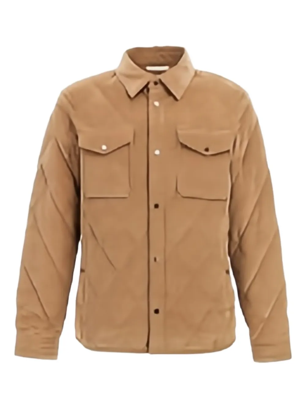 Woolrich Gewatteerd ribfluwelen jack Bruin