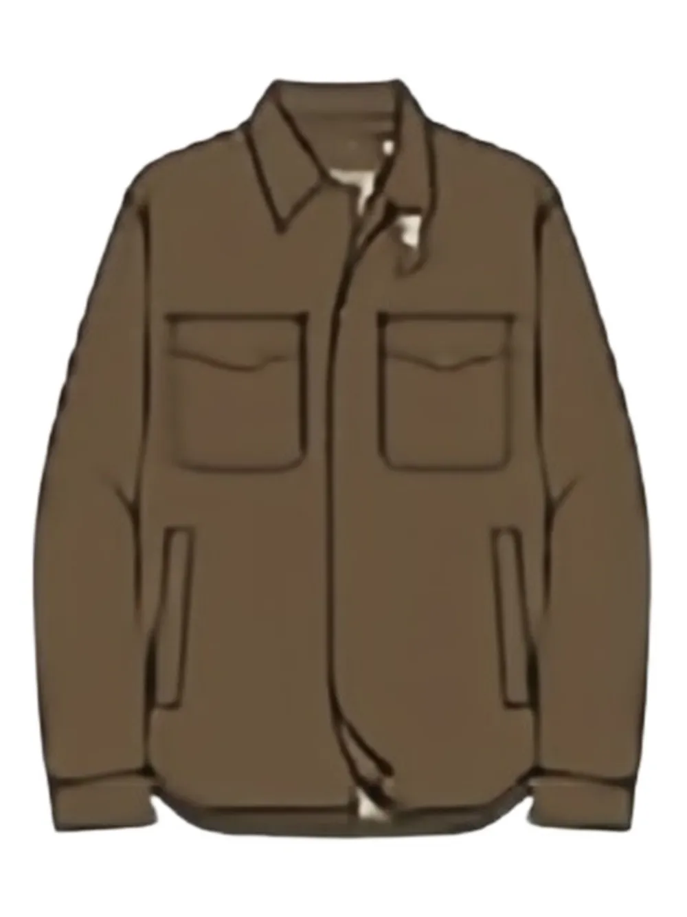 Woolrich Jack met klepzak Bruin