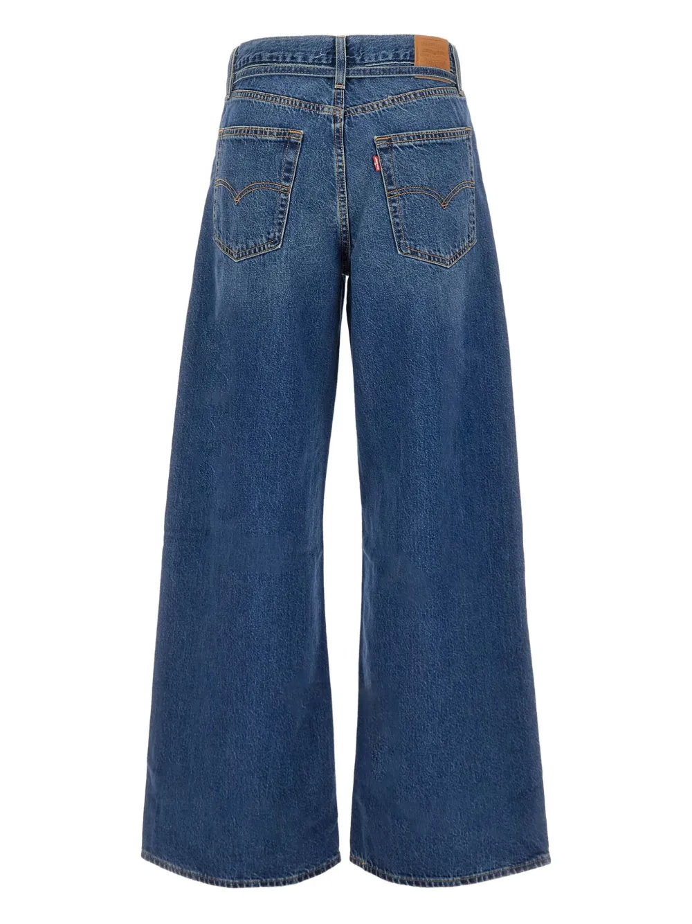 Levi's Jeans met gestrikte taille - Blauw