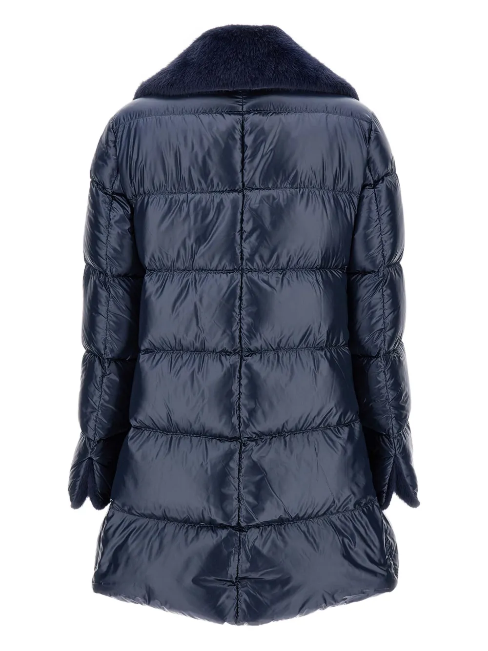 Herno Gewatteerde mantel Blauw