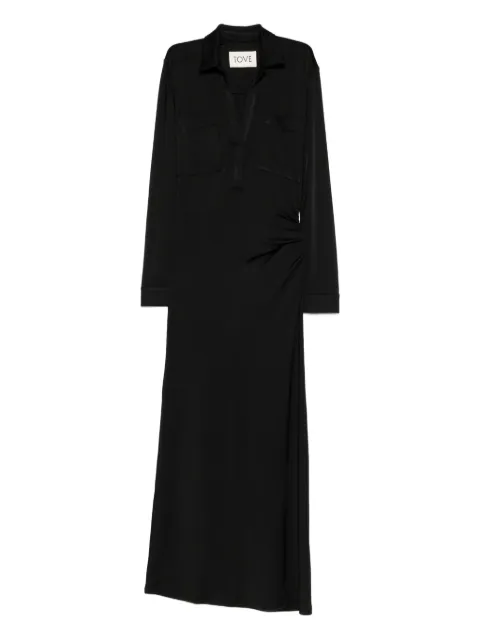 TOVE Iana draped dress