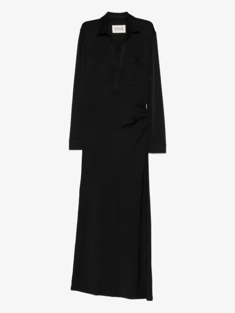 TOVE Iana draped dress