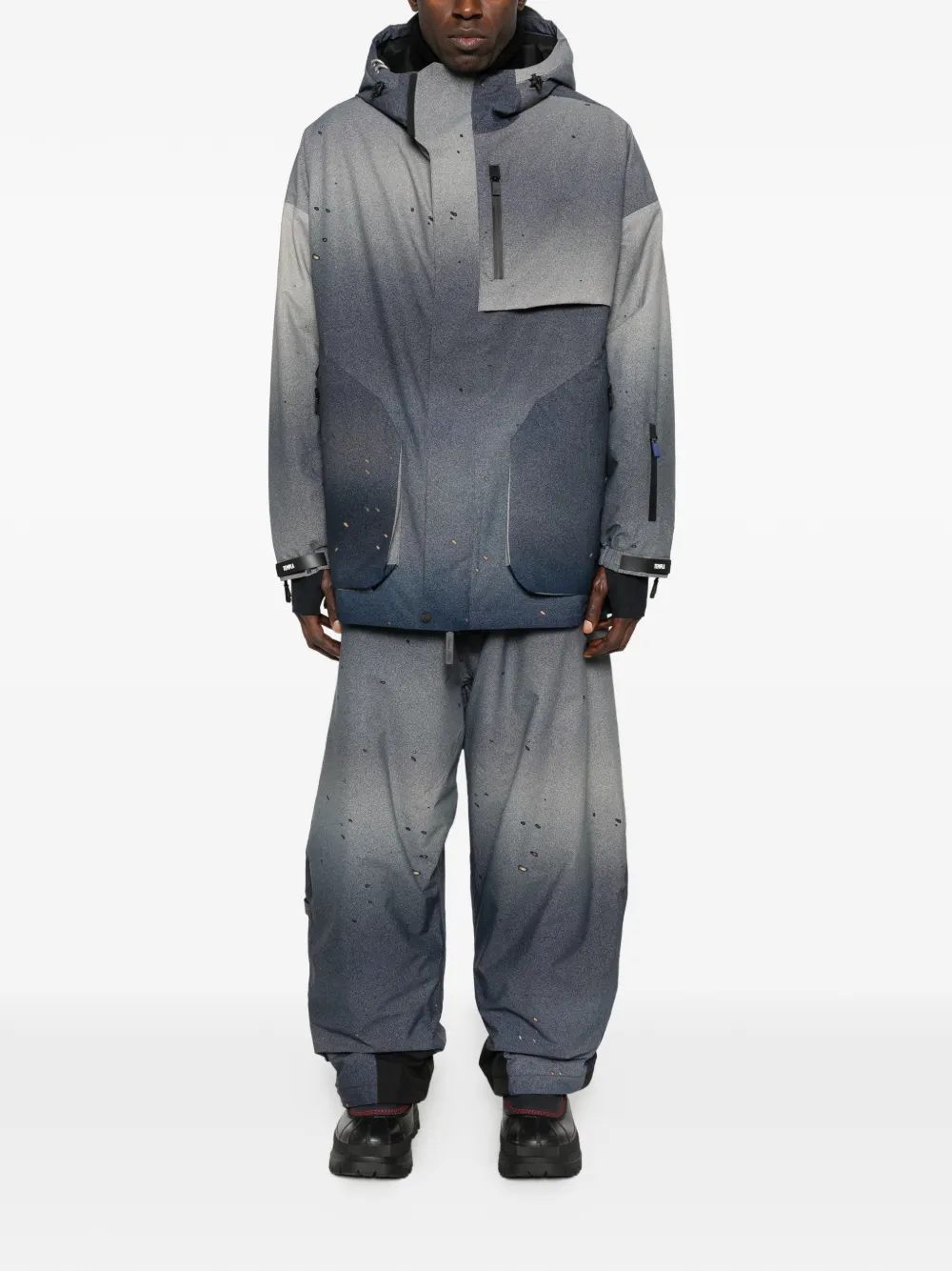 Templa zip-fastening ski jacket - Grijs